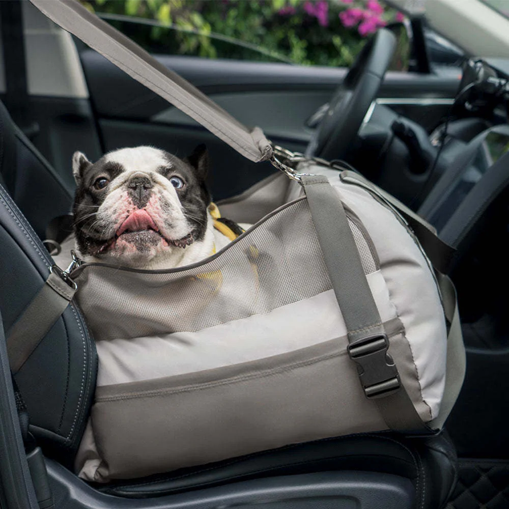 Waterproof Breathable Dog Booster Car Seat- Pup Rover - Image 14