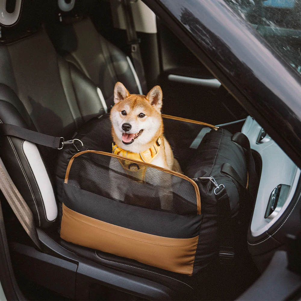 Waterproof Breathable Dog Booster Car Seat- Pup Rover - Image 16