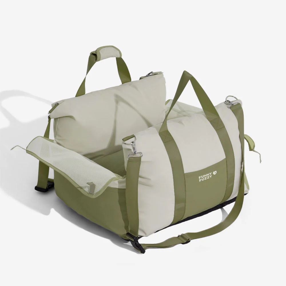 Waterproof Breathable Dog Booster Car Seat- Pup Rover - Image 24