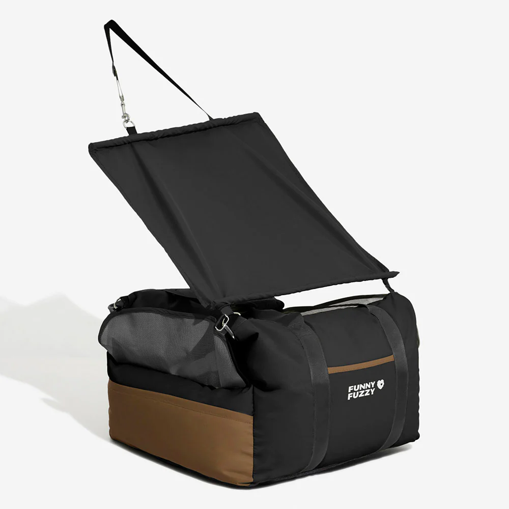 Waterproof Breathable Dog Booster Car Seat- Pup Rover - Image 27