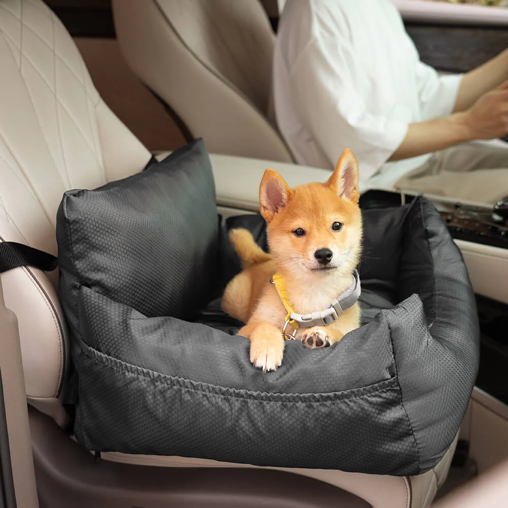 Waterproof Travel Bolster Dog Car Seat Bed - Image 8
