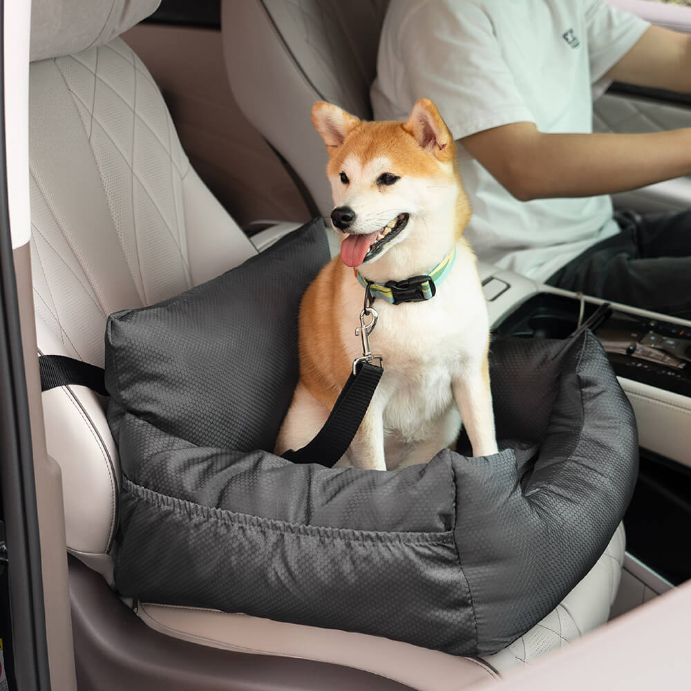 Waterproof Travel Bolster Dog Car Seat Bed - Image 9