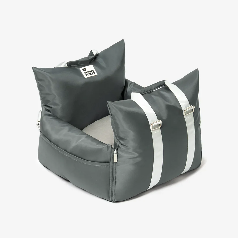Waterproof Travel Dog Car Seat Bed - First Class - Image 11