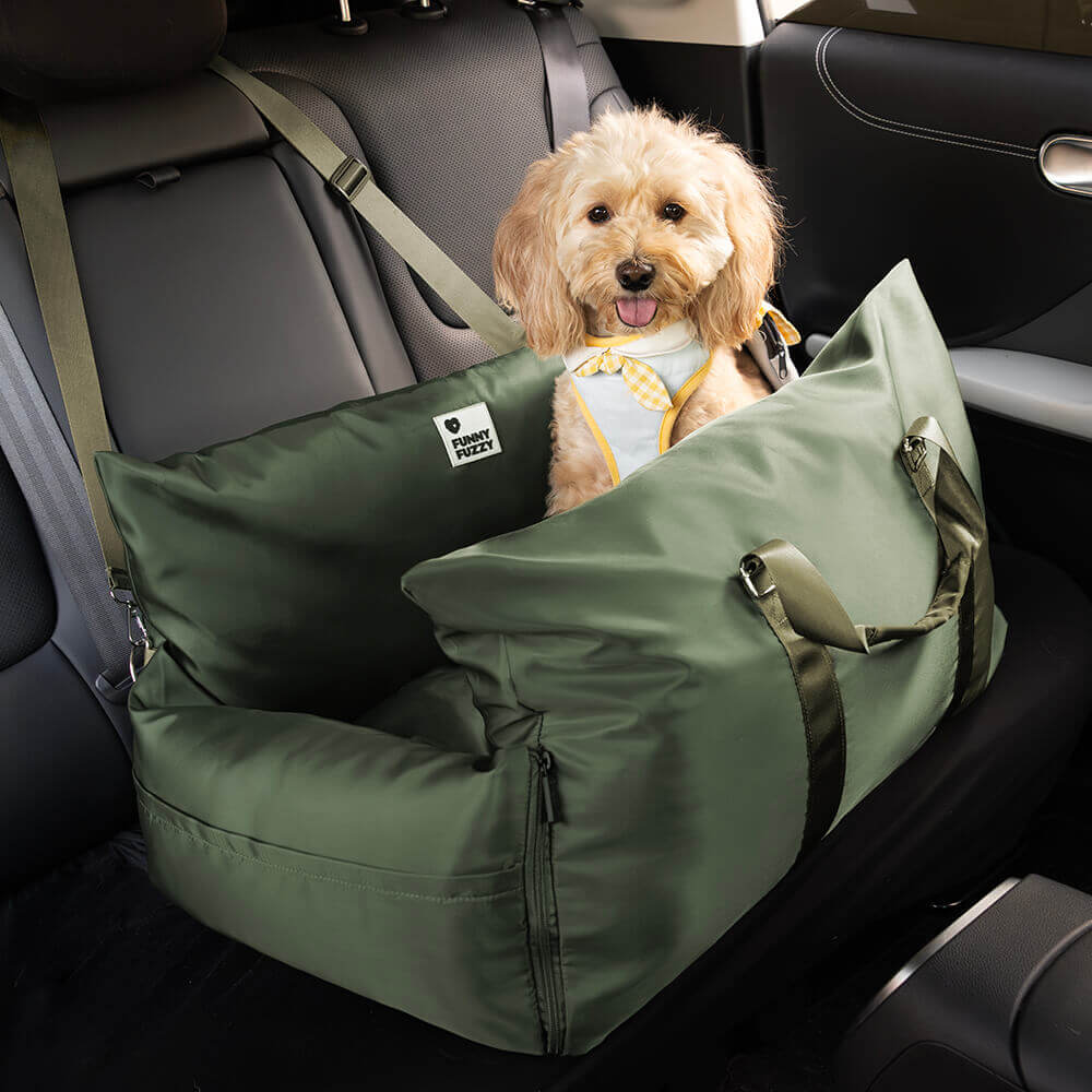Waterproof Travel Dog Car Seat Bed - First Class - Image 33
