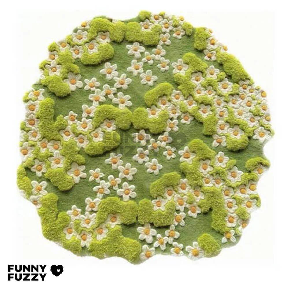 Wonderland Daisy Carpet Pet Mat Pet Rug - Image 9
